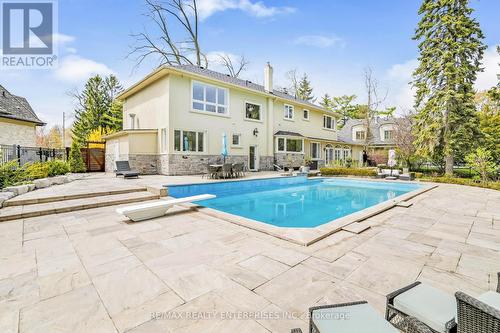 471 Country Club Crescent, Mississauga, ON - Outdoor With In Ground Pool With Backyard With Exterior