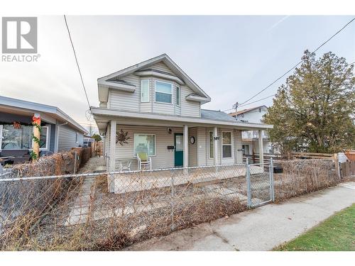 597 Burns Street, Penticton, BC - Outdoor With Deck Patio Veranda With Facade