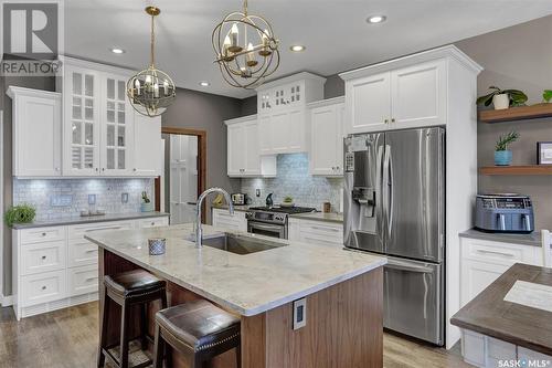 5126 Anthony Way, Regina, SK - Indoor Photo Showing Kitchen With Upgraded Kitchen