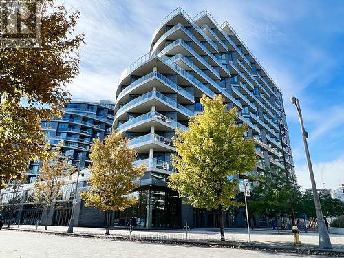 319 - 1 Edgewater Drive, Toronto, ON - Outdoor With Balcony With Facade