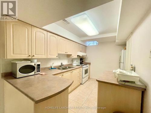 Lower - 288 Highglen Avenue, Markham, ON - Indoor Photo Showing Kitchen With Double Sink