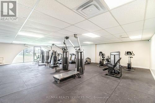 1604 - 20 Mississauga Valley Boulevard, Mississauga, ON - Indoor Photo Showing Gym Room