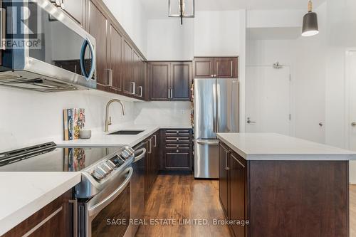 277 - 209 Fort York Boulevard, Toronto, ON - Indoor Photo Showing Kitchen With Stainless Steel Kitchen With Upgraded Kitchen