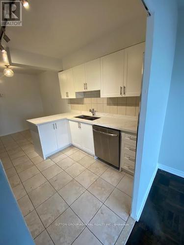 1004 - 2500 Bathurst Street, Toronto, ON - Indoor Photo Showing Kitchen With Double Sink