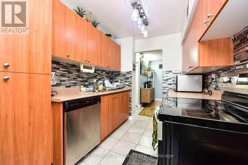 2105 - 390 Dixon Road, Toronto, ON - Indoor Photo Showing Kitchen With Double Sink