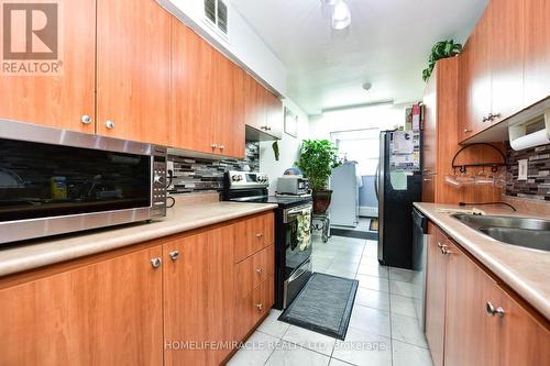 2105 - 390 Dixon Road, Toronto, ON - Indoor Photo Showing Kitchen With Double Sink