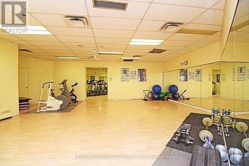 2105 - 390 Dixon Road, Toronto, ON - Indoor Photo Showing Gym Room