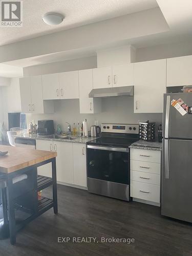 303 - 35 Kingsbury Square, Guelph, ON - Indoor Photo Showing Kitchen With Double Sink