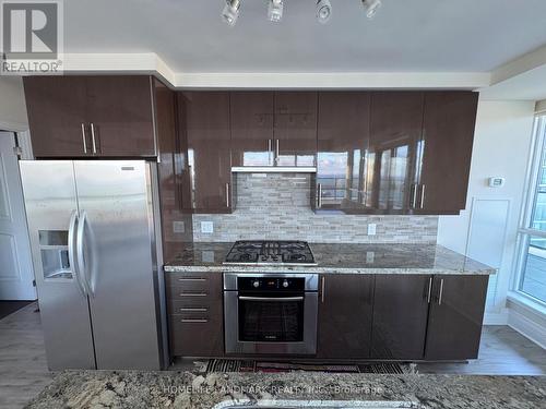 4805 - 33 Bay Street, Toronto, ON - Indoor Photo Showing Kitchen With Stainless Steel Kitchen With Upgraded Kitchen