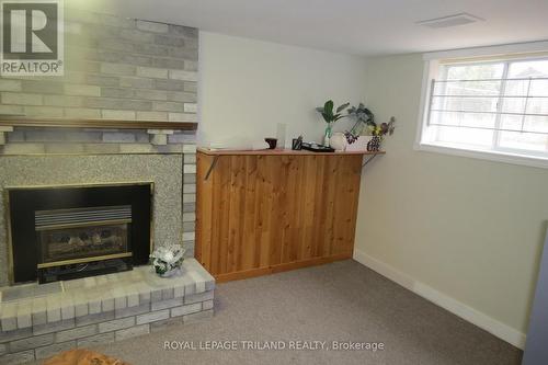 Lower - 76 Ardsley Road, London, ON - Indoor With Fireplace