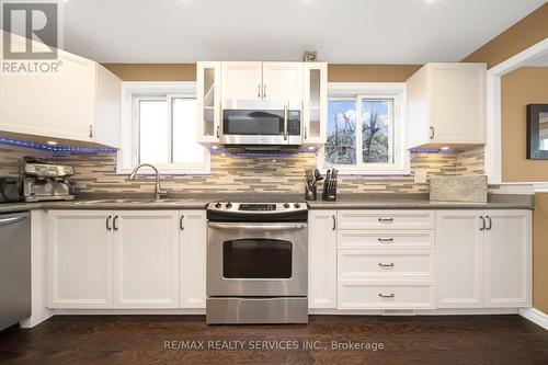 45 Griselda Crescent N, Brampton, ON - Indoor Photo Showing Kitchen With Stainless Steel Kitchen