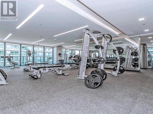 4620 - 30 Shore Breeze Drive, Toronto, ON - Indoor Photo Showing Gym Room