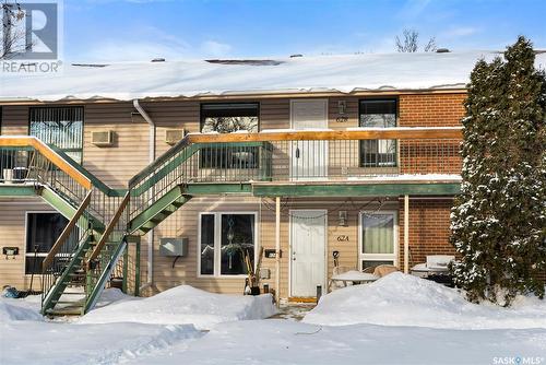 B 62 Nollet Avenue, Regina, SK - Outdoor With Balcony With Facade