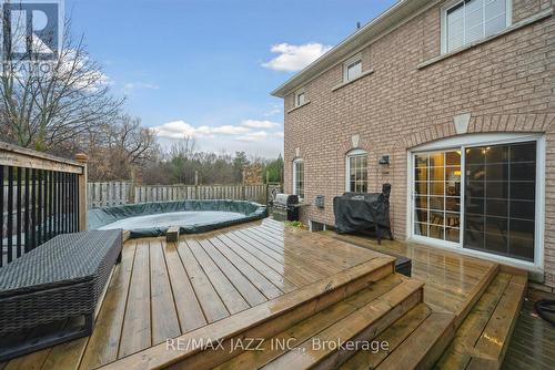 547 Shaftsbury Street, Oshawa (Eastdale), ON - Outdoor With Above Ground Pool With Deck Patio Veranda With Exterior