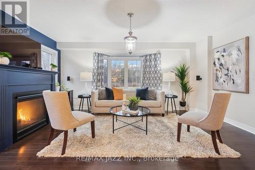 547 Shaftsbury Street, Oshawa (Eastdale), ON - Indoor Photo Showing Living Room With Fireplace