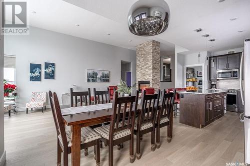 526 Gillies Cove, Saskatoon, SK - Indoor Photo Showing Dining Room