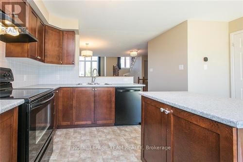 603 Reardon Private, Ottawa, ON - Indoor Photo Showing Kitchen With Double Sink