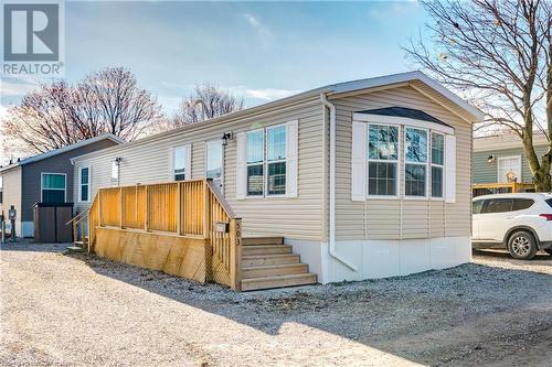 View of manufactured / mobile home - 99 Fourth Conc Road, Burford, ON - Outdoor