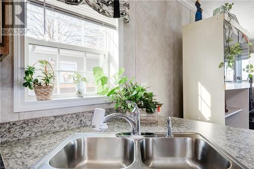 Interior details with sink - 99 Fourth Conc Road, Burford, ON - Indoor Photo Showing Kitchen With Double Sink