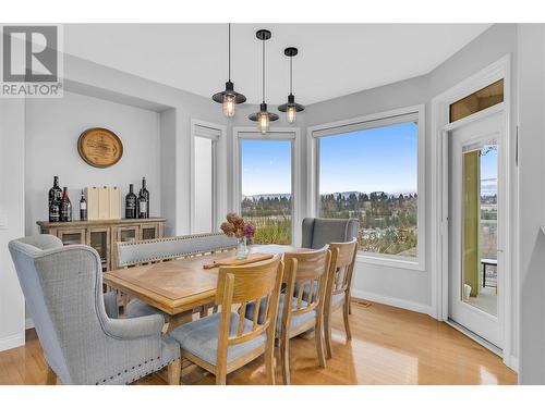 2061 Spyglass Way, West Kelowna, BC - Indoor Photo Showing Dining Room