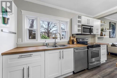 2 Blackmarsh Road, St. John'S, NL - Indoor Photo Showing Kitchen With Double Sink