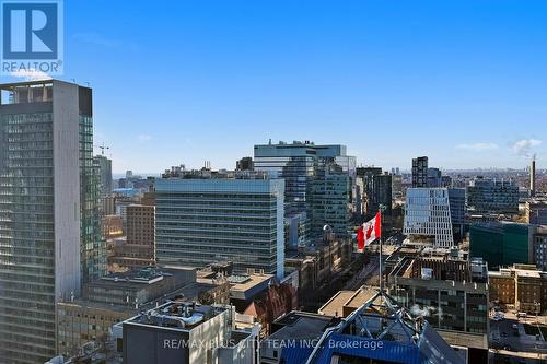 1105 - 25 Grenville Street, Toronto, ON - Outdoor With View