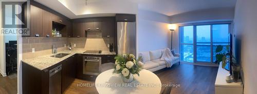 2220 - 275 Village Green Square, Toronto, ON - Indoor Photo Showing Kitchen With Upgraded Kitchen