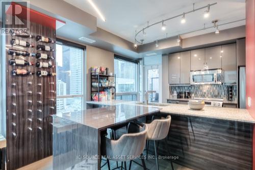 1704 - 1 Scott Street, Toronto, ON - Indoor Photo Showing Kitchen