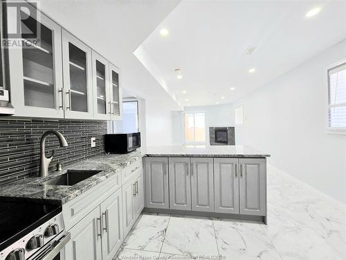 3645 Riberdy Road, Windsor, ON - Indoor Photo Showing Kitchen With Upgraded Kitchen