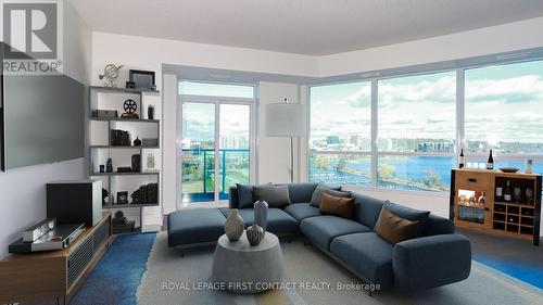 904 - 33 Ellen Street, Barrie, ON - Indoor Photo Showing Living Room