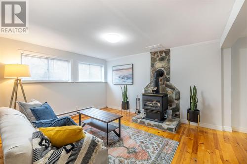 194 Canada Drive, St. John'S, NL - Indoor Photo Showing Living Room With Fireplace