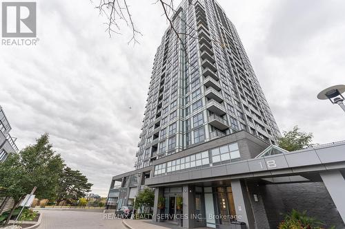 1305 - 18 Graydon Hall Drive, Toronto, ON - Outdoor With Balcony With Facade