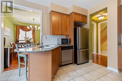 3949 Mayla Drive, Mississauga, ON - Indoor Photo Showing Kitchen With Double Sink