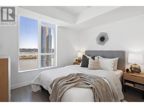 1806 618 Carnarvon Street, New Westminster, BC - Indoor Photo Showing Bedroom