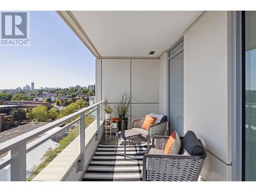 1806 618 Carnarvon Street, New Westminster, BC - Outdoor With Balcony With Exterior