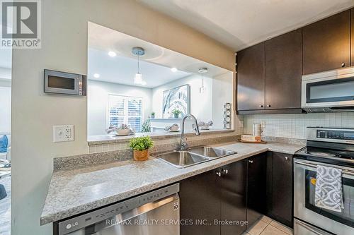 55 Bevington Road, Brampton, ON - Indoor Photo Showing Kitchen With Stainless Steel Kitchen With Double Sink With Upgraded Kitchen