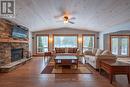 120 Echo Bay Road, Kawartha Lakes (Bobcaygeon), ON  - Indoor Photo Showing Living Room With Fireplace 