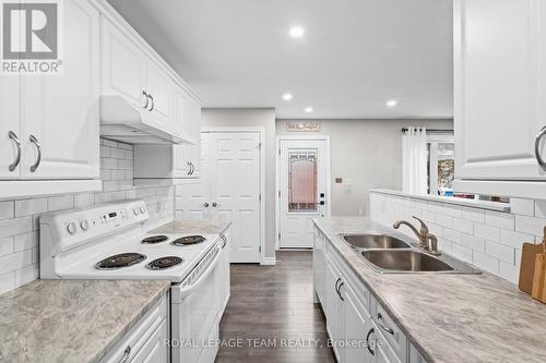 227 Roberta Crescent, Prescott, ON - Indoor Photo Showing Kitchen With Double Sink