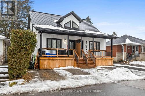 227 Roberta Crescent, Prescott, ON - Outdoor With Deck Patio Veranda With Facade