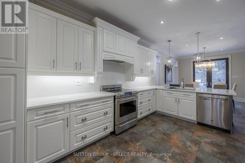 LARGE KITCHEN - 17 - 145 Base Line Road E, London, ON - Indoor Photo Showing Kitchen With Upgraded Kitchen