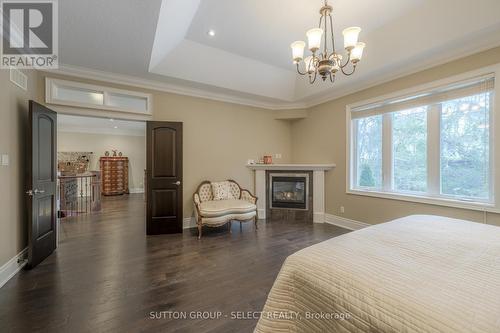 HUGE PRIMARY WITH FIREPLACE - 17 - 145 Base Line Road E, London, ON - Indoor Photo Showing Bedroom With Fireplace