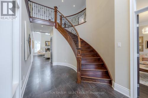 CURVED WOOD STAIRCASE - 17 - 145 Base Line Road E, London, ON - Indoor Photo Showing Other Room