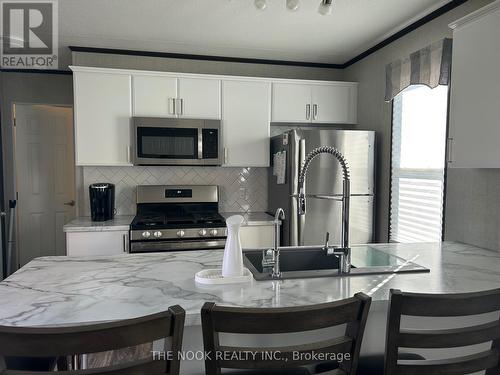 Chry27 - 1235 Villiers Line, Otonabee-South Monaghan, ON - Indoor Photo Showing Kitchen With Stainless Steel Kitchen