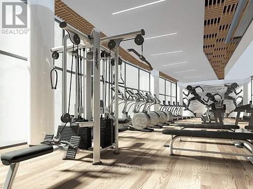 1215 - 80 Vanauley Street, Toronto, ON - Indoor Photo Showing Gym Room