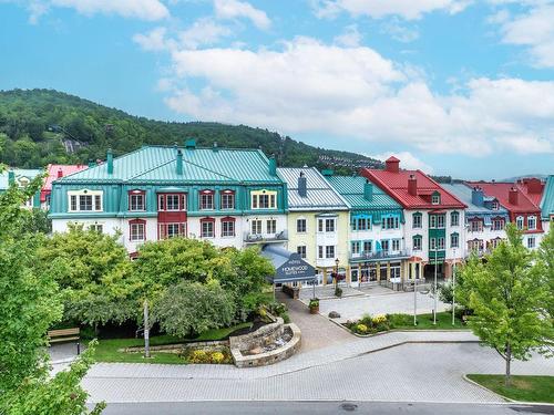 Aerial photo - 208-3035 Ch. De La Chapelle, Mont-Tremblant, QC - Outdoor With Balcony With Facade