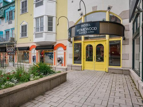 Exterior entrance - 208-3035 Ch. De La Chapelle, Mont-Tremblant, QC - Outdoor With Balcony