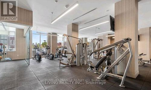 721 - 8 Nahani Way, Mississauga, ON - Indoor Photo Showing Gym Room