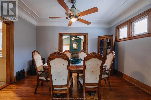 2155 Pelissier, Windsor, ON - Indoor Photo Showing Dining Room