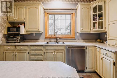 2155 Pelissier, Windsor, ON - Indoor Photo Showing Kitchen With Double Sink