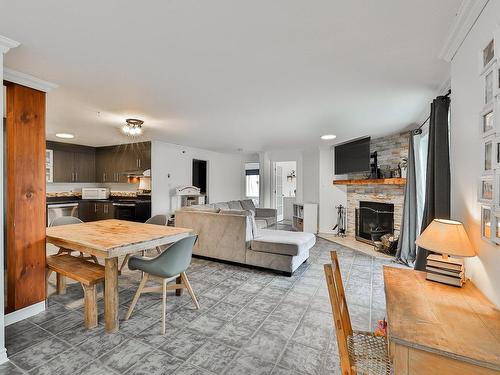 Autre - 1200 Av. Du Parc, Saint-Jérôme, QC - Indoor Photo Showing Living Room With Fireplace